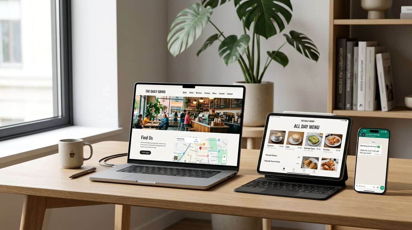 Ecosistema comercial con tarjetas físicas y confirmación digital